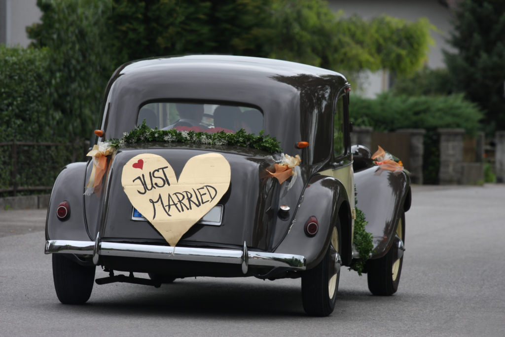 Just married картинки